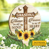 Always On My Mind, Forever In My Heart - Personalized Custom Acrylic Garden Stake