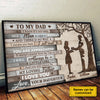 I Will Always Be Your Little Girl - Personalized Horizontal Poster