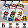 Santa's Favorite Kid - Merry Christmas To The Coolest Kid - Personalized Christmas Stocking