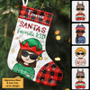 Santa's Favorite Kid - Merry Christmas To The Coolest Kid - Personalized Christmas Stocking