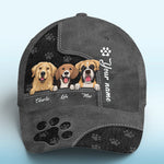 Our Little Paw Angels Black - Dog & Cat Personalized Custom Hat, All Over Print Classic Cap - New Arrival, Gift For Pet Owners, Pet Lovers