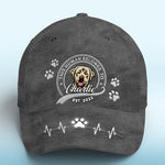 The Best Therapist Has Fur And Four Legs Black - Dog Personalized Custom Hat, All Over Print Classic Cap - New Arrival, Gift For Pet Owners, Pet Lovers