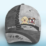 Happiness Is A Warm Puppy Gray - Dog Personalized Custom Hat, All Over Print Classic Cap - New Arrival, Gift For Pet Owners, Pet Lovers