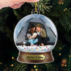 Custom Photo Making Memories One Campsite At A Time - Camping Personalized Custom Ornament - Acrylic Custom Shaped - Christmas Gift For Couple, Husband Wife, Camping Lovers