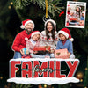 Custom Photo Home Is The Perfect Holiday Haven - Family Personalized Custom Ornament - Acrylic Custom Shaped - Christmas Gift For Family Members