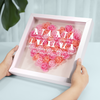 Mom I Love You - Family Personalized Custom Flower Shadow Box - Mother's Day, Gift For Mom, Grandma