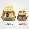 3.7" To My Wife You Are My Queen Forever - Couple Music Box - Gift For Husband Wife, Anniversary