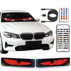 Glow On The Go, Car Led Light Banner - Gift For Family Members, Best Friends, BFF, Husband Wife