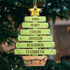 Family Is Everything - Family Personalized Custom Ornament - Wood Custom Shaped - Christmas Gift For Family Members