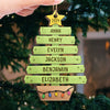 Family Is Everything - Family Personalized Custom Ornament - Wood Custom Shaped - Christmas Gift For Family Members