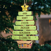 Family Is Everything - Family Personalized Custom Ornament - Wood Custom Shaped - Christmas Gift For Family Members