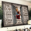Still You Are My Queen Forever - Personalized Horizontal Poster - Upload Image, Gift For Couple