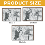 Custom Photo I Need You Because I Love You - Couple Personalized Custom Horizontal Poster - Gift For Husband, Wife, Couple