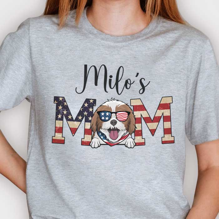 Best Mom Ever - Gift For 4th Of July - Personalized Unisex T-Shirt