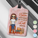 I'm A Girl Who Loves Traveling - Travel Personalized Custom Luggage Tag - Holiday Vacation Gift, Gift For Women, Travel Lovers