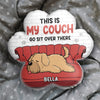 Go Sit Over There - Dog Personalized Custom Shaped Pillow - Gift For Pet Owners, Pet Lovers