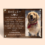 I'm Always Inside Your Heart - Memorial Personalized Custom Acrylic Magnetic Photo Frame - Sympathy Gift, Gift For Pet Owners, Pet Lovers