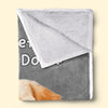 Custom Photo Life Is Better With Dogs & Cats - Dog & Cat Personalized Custom Baby Blanket - Gift For Pet Owners, Pet Lovers