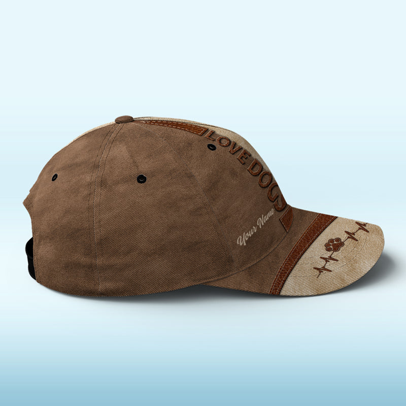 Happiness Is A Warm Puppy Gray - Dog Personalized Custom Hat, All Over Print Classic Cap - New Arrival, Gift For Pet Owners, Pet Lovers