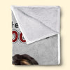 Custom Photo Ask Me About My Dogs And Cats - Dog & Cat Personalized Custom Baby Blanket - Gift For Pet Owners, Pet Lovers