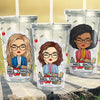 It's A Good Day To Teach Tiny Humans - Teacher Personalized Custom Clear Acrylic Tumbler - Gift For Teacher, Back To School