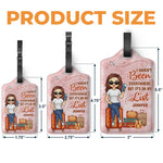 I'm A Girl Who Loves Traveling - Travel Personalized Custom Luggage Tag - Holiday Vacation Gift, Gift For Women, Travel Lovers