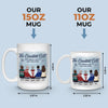 The Love Between Brothers And Sisters - Family Personalized Custom Mug - Christmas Gift, Gift For Siblings, Brothers, Sisters
