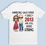 You Are The Apple Of My Eyes - Couple Personalized Custom Unisex T-shirt, Hoodie, Sweatshirt - Gift For Husband Wife, Anniversary