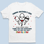 Thank You Mom For Everything - Family Personalized Custom Unisex T-shirt, Hoodie, Sweatshirt - Mother's Day, Birthday Gift For Mom