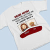 Mom, Thanks For Letting Me Sleep Beside You - Dog Personalized Custom Unisex T-shirt, Hoodie, Sweatshirt - Mother's Day, Gift For Pet Owners, Pet Lovers