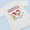 Too Cute For The Naughty List - Dog Personalized Custom Unisex T-shirt, Hoodie, Sweatshirt - Christmas Gift For Pet Owners, Pet Lovers