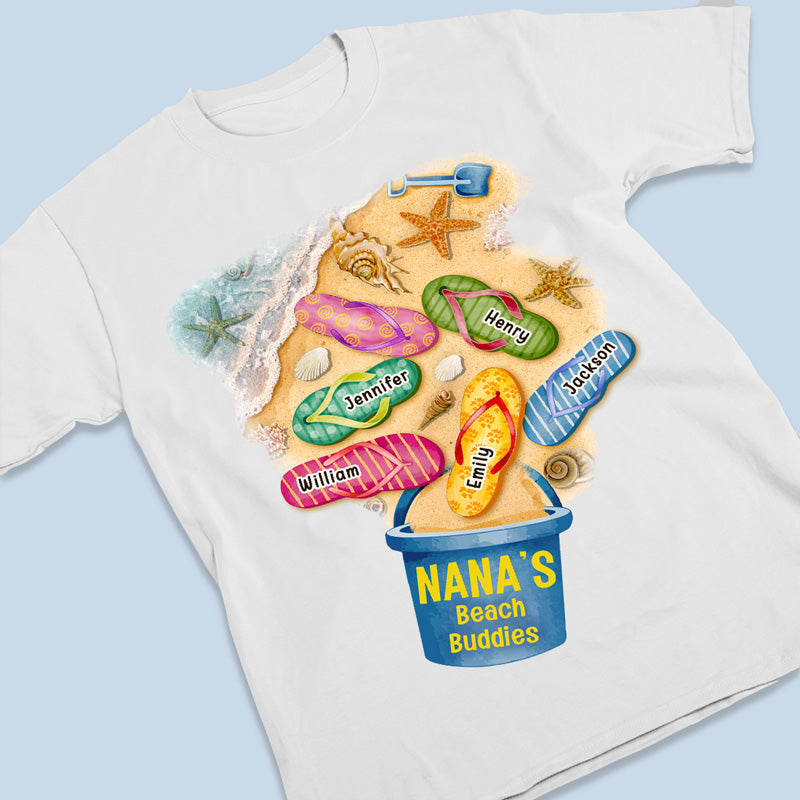 Beach Buddy - Family Personalized Custom Unisex T-shirt, Hoodie, Sweatshirt - Birthday Gift For Grandma