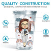 One Child One Teacher One Book - Teacher Personalized Custom Clear Acrylic Tumbler - Gift For Teacher, Back To School