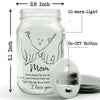 It's A Reminder That I Love You - Family Personalized Custom Mason Jar Light - Gift For Mom, Grandma