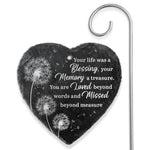 You Are Always My Beloved One - Memorial Garden Slate & Hook - Sympathy Gift For Family Members