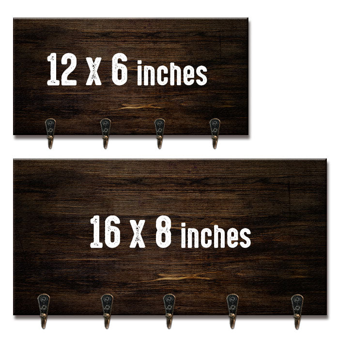 Eventually, He Just Hasn't Asked Yet - Couple Personalized Custom Key Hanger, Key Holder - Gift For Husband Wife, Anniversary