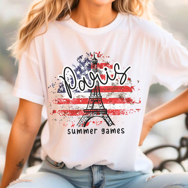 Paris Summer Games - Olympics T-Shirt, Hoodie, Sweatshirt - Olympics Vacation, Gift For Family Members, Best Friends