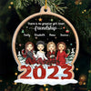 Greatest Gift For This Christmas - Bestie Personalized Custom Ornament - Acrylic Custom Shaped - Christmas Gift For Best Friends, BFF, Sisters