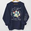 Just A Girl Loves Dogs - Dog Personalized Custom Unisex Sweatshirt With Design On Sleeve - Gift For Pet Owners, Pet Lovers