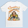 Grandma Knows Everything - Family Personalized Custom Unisex T-shirt, Hoodie, Sweatshirt - Autumn Fall Gift For Grandma