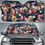 Custom Photo Dogs Are Really Cool - Dog & Cat Personalized Custom Auto Windshield Sunshade, Car Window Protector - Gift For Pet Owners, Pet Lovers