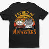 Father Of Meownsters - Cat Personalized Custom Unisex T-shirt, Hoodie, Sweatshirt - Halloween Gift For Pet Owners, Pet Lovers
