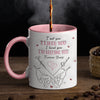 From Our First Kiss Till Our Last Breath  - Couple Personalized Custom Accent Mug - Gift For Husband Wife, Anniversary