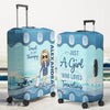 Summer Is Calling And I Must Go - Travel Personalized Custom Luggage Cover - Holiday Vacation Gift, Gift For Adventure Travel Lovers