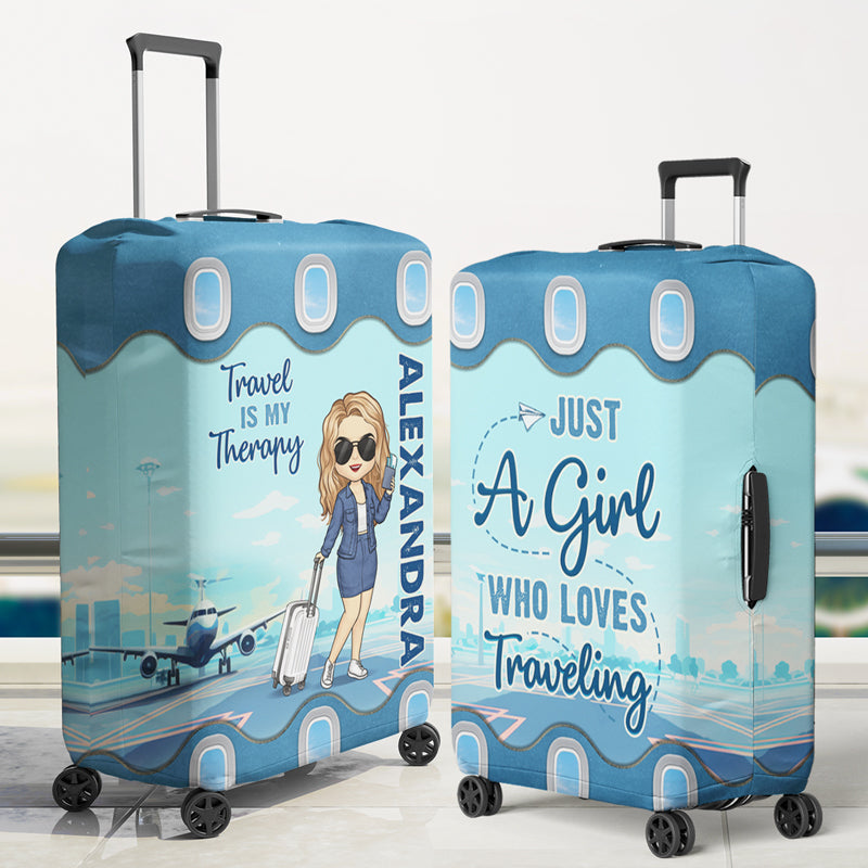 Summer Is Calling And I Must Go - Travel Personalized Custom Luggage Cover - Holiday Vacation Gift, Gift For Adventure Travel Lovers
