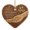 Our Hearts Still Ache In Sadness - Memorial Personalized Custom Ornament - Wood Heart Shaped - Christmas Gift, Sympathy Gift For Pet Owners, Pet Lovers