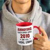 We're Still Going Strong - Couple Personalized Custom Accent Mug - Gift For Husband Wife, Anniversary