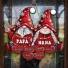 Family Is What Christmas Is All About - Family Personalized Custom Shaped Home Decor Wood Sign - House Warming Gift, Christmas Gift For Grandma, Grandpa