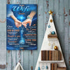 I Knew Meeting You Was A Fate - Couple Personalized Custom Vertical Poster - Gift For Husband Wife, Anniversary