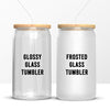 Thanks For Being My Unbiological Sister - Bestie Personalized Custom Glass Cup, Iced Coffee Cup - Gift For Best Friends, BFF, Sisters